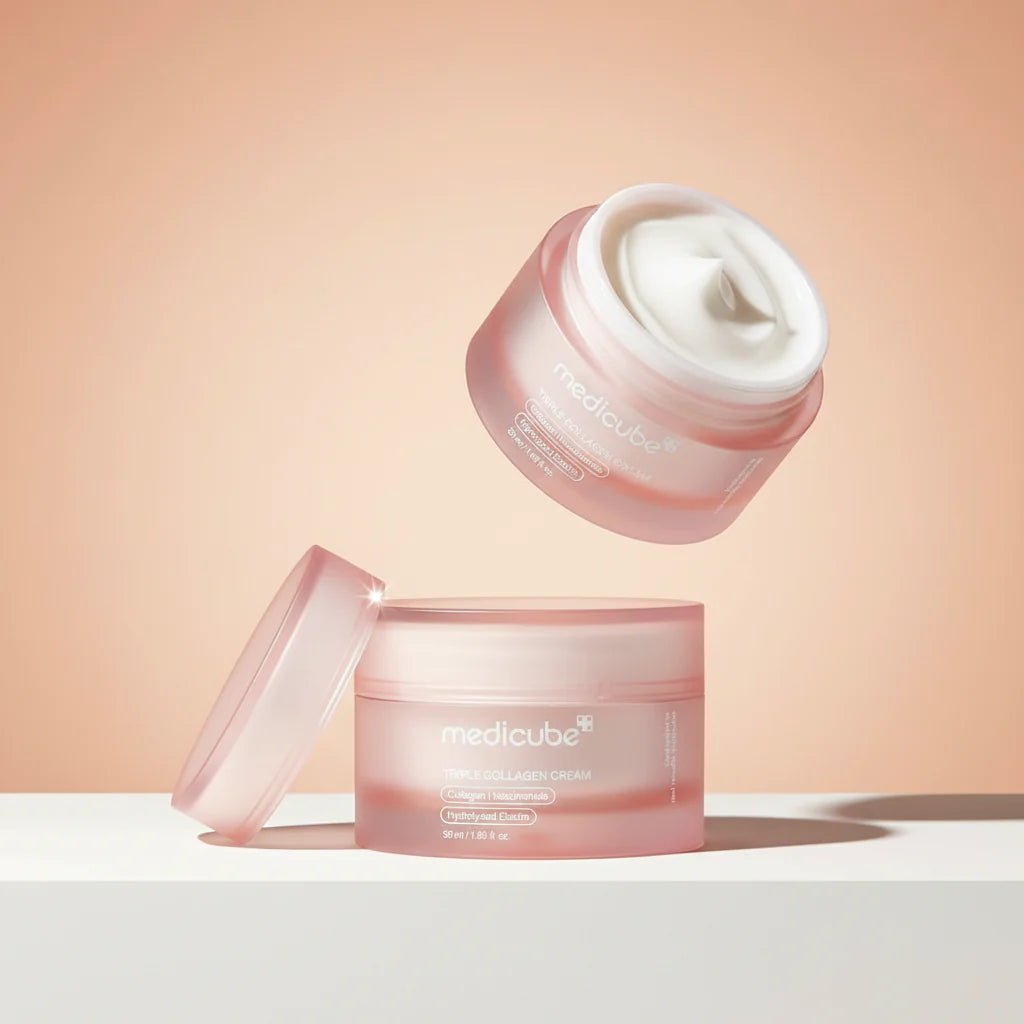 Creme Triplo Colágeno Medicube | Firmeza e Hidratação da Pele