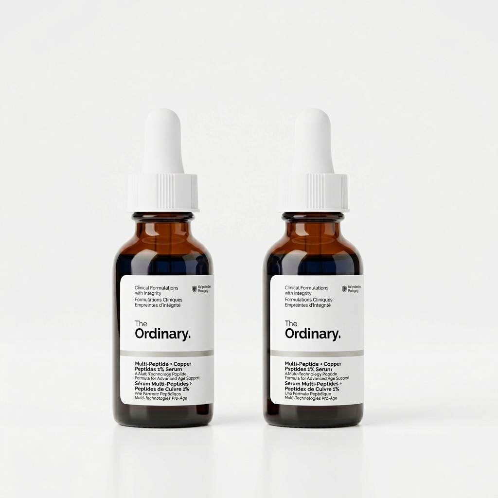 Sérum Multi-Peptídeo + Peptídeos de Cobre 1% The Ordinary | Aparência da Pele Mais Firme