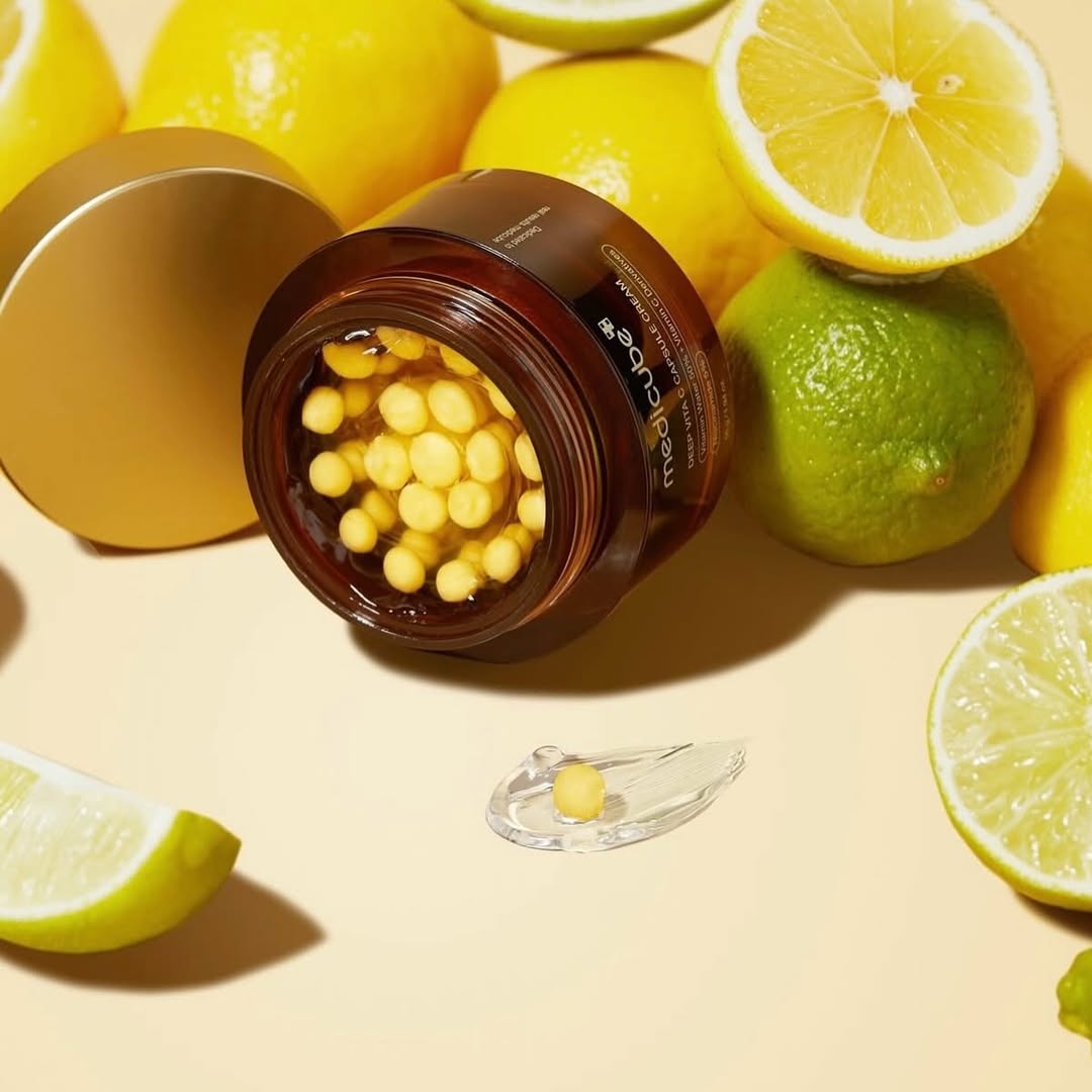 Creme Vitamina C Medicube Deep Vita C Capsule | Luminosidade e Tom Uniforme